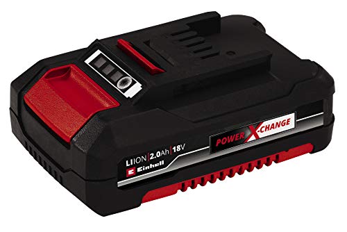 Batteria Agli Ioni Di Litio Einhell Power X-Change 18V, 2.0Ah | Universalmente Compatibile Con Tutti Gli Utensili Elettrici E Le Macchine Da Giardino