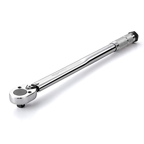 Amazon Basics Chiave Dinamometrica Da 1/2 Pollici, 20-150 Ft.-Lb, 27.1-203.5 Nm