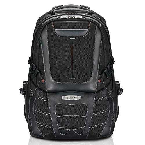 Everki Concept 2 - Zaino Da Viaggio Premium Per Notebook Fino A 17" Con Sistema Di Protezione Angolare, Maniglia Del Carrello, Protezione Rfid, Custod