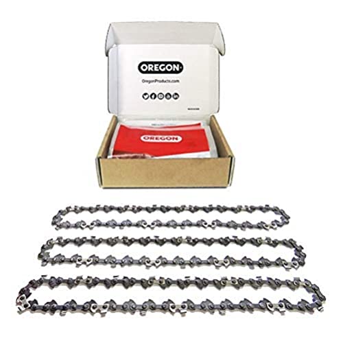Oregon Confezione Da 3 Catene Per Motosega 3/8" Lp Da 50 Maglie Di Trasmissione, 1.3Mm, Adatte A Barre Da 35 Cm, Compatibili Con Vari Modelli Stihl