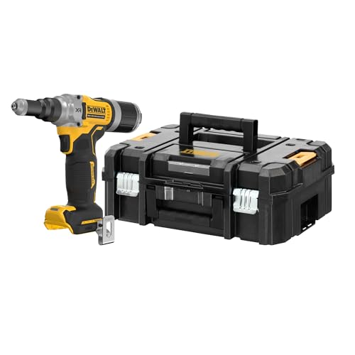 Dewalt Pistola A Rivetto A Batteria Dcf414Nt-Xj 18 V, Rivettatrice Cieca, Rivettatrice Da 4,8 A 6,4 Mm, Potenza Di Attuazione 20 Kn