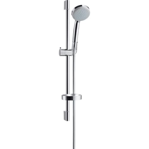Hansgrohe Croma 100 Set Doccia Vario Con Asta Doccia 65 Cm E Portasapone, Cromo, 27772000