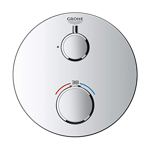 Grohe Gro-24075000 Miscelatore Termostatico A 1 Via, Cromo