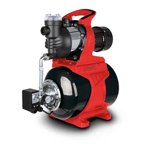 Pompa Acqua Sanitaria - Scheppach - Hww1400C -1300 W - 6000 L/H - 4,8 Bar