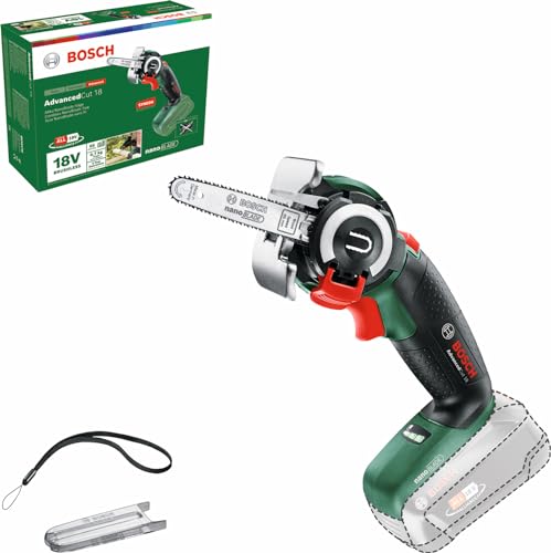 Bosch Home And Garden Microsega A Batteria Nanoblade Advancedcut 18, Senza Batteria, Tecnologia Nanoblade, Sistema Da 18 Volt, In Confezione Di Carton