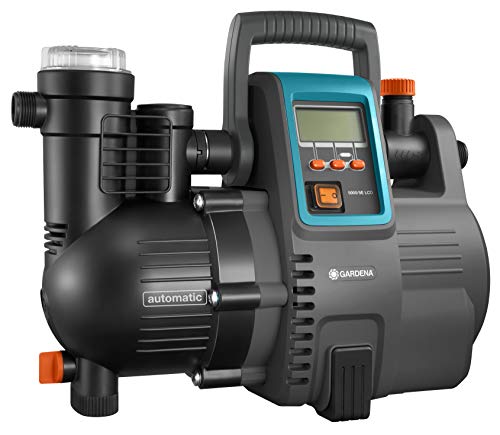 Pompa A Pressione Elettrica Gardena Comfort 5000/5E Lcd: Autoclave Da 5000 L/H, 1300W, Con Protezione Da Sovraccarico E Anti Marcia A Secco (1759-20)