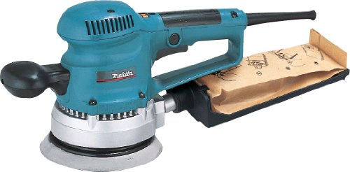 Makita Bo6030 - Lijadora Rotorbital Electronica 150 Mm 310W 4000-10000 Rpm 2.4 Kg