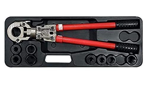 Yato Yt-21735 Outil De Sertissage Manuel Hydraulique Rouge Acier 360°