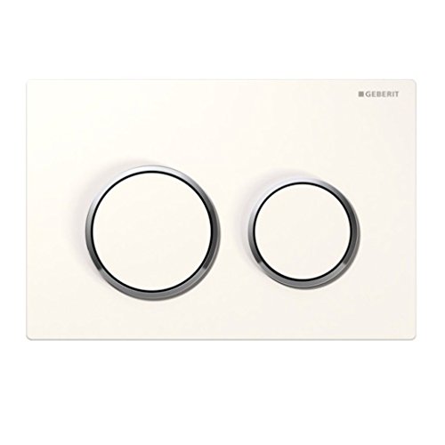 Geberit 115.085.Kj.1 Placca Di Scarico Omega 20, Grigio