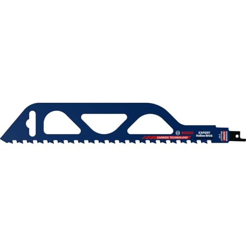 Bosch Accessories 1X Lame Per Seghe Universali Expert `Hollow Brick` S 1243 Hm Blocco Costruzione Poroton, Lunghezza 300 Mm, Accessorio Sega Universal