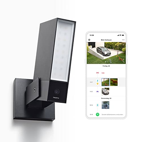 Netatmo Presence, Outdoor Telecamera Di Sorveglianza Con Rilevamento Di Persone, Veicoli E Animali (Manuale D'Istruzioni Solo In Lingua Tedesca)