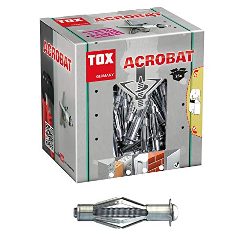 Tox Tassello In Metallo Per Intercapedini Acrobat M6X52Mm, 25 Pz, 035101121