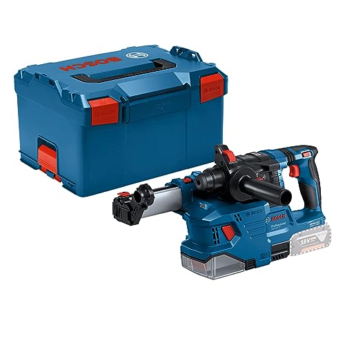 Bosch Professional 18V System Martello Perforatore A Batteria Gbh 18V-22 (Con Sds Plus, Ideale Per Praticare Fori Da 6 A 10 Mm, Kickback Control E Vib