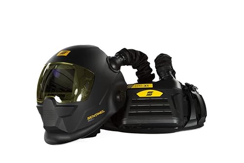 Esab Sentinel A60 Air Con Esab Epr-X1 Papr Casco Per Saldatura Con Purificatore D'Aria/Unità D'Aria Fresca Completa