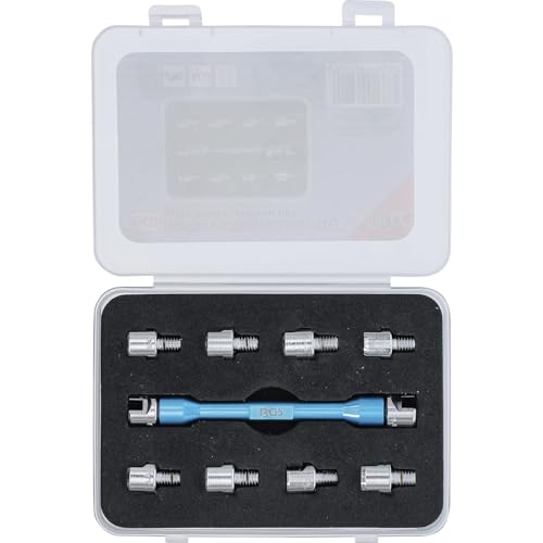 Llave De Radios | Cabezales Intercambiables | Para Motos | 10 Piezas