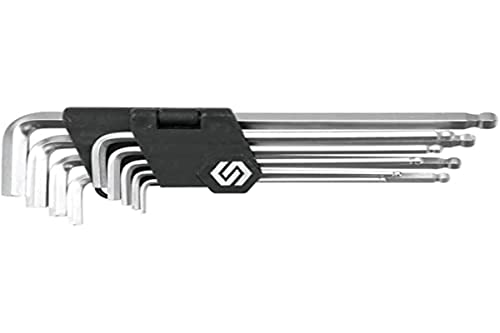 Vorel 56475 2.5 – 10 Mm Chiave Esagonale Con Palla Set 9Pcs Crv