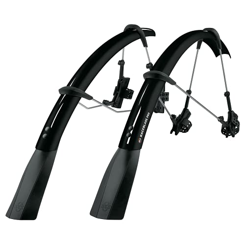 Sks Germany Raceblade Pro Xl Set Parafango, Ideale Per Bici Da Strada (Accessorio Per Bici Superleggera Con Spoiler Extra Lungo, Fissaggio Rapido, Inc