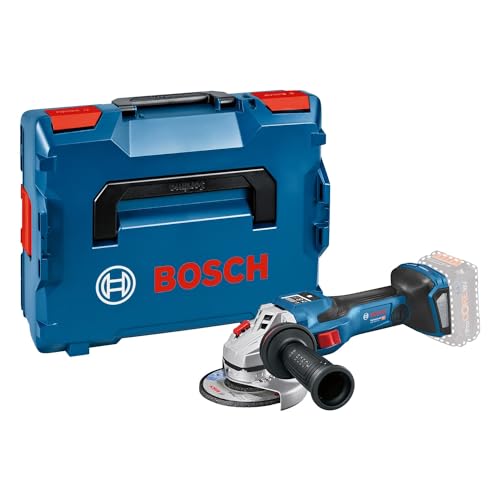 Bosch Professional Biturbo Smerigliatrice Angolare A Batteria Gws 18V-15 Sc (Diametro Mola 125 Mm, Velocità Preimpostabili, Batteria Non Incl., In Val