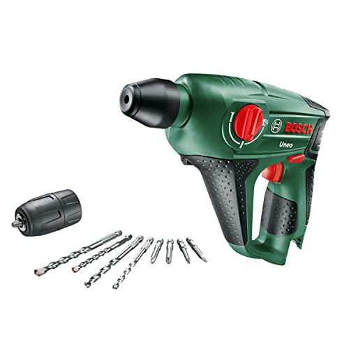 Bosch Home And Garden 060398400C Tassellatore Trapano-Avvitatore Uneo Corpo Macchina, 0 W, 12 V, Verde