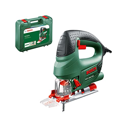Bosch Home And Garden 06033A0100 Pst 800-Pel Seghetto, 530 W, 80 Mm, 500 – 3.000 Corse/Min, Verde/Nero