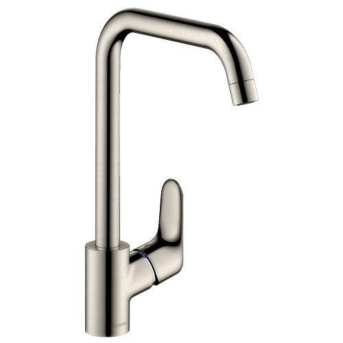 Hansgrohe Focus M41 Miscelatore Monocomando Da Cucina 260, 1 Getto, Acciaio Inox, 31820800
