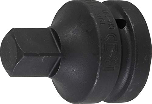 Adaptador De Llave De Vaso De Impacto | Cuadrado Interior 25 Mm (1") - Cuadrado Exterior 20 Mm (3/4")