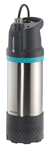 Gardena Pompa Sommersa A Pressione 5900/4 Inox Automatic: Pompa Sommersa A Pressione Con Una Portata Di 5900 L/H, Con Filtro Antisporco Protezione Dal