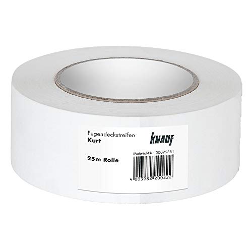 Knauf Coperta A Righe Corto, Bianco, 25 M