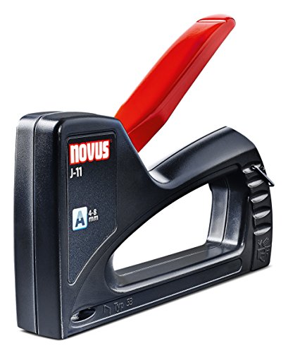 Novus Spillatrice J – 11 Creative, Tacker Di Alloggiamento In Plastica Abs, Sotto Carico Meccanica Con Sicurezza, Maniglia Di Blocco Sblocco, Klammer