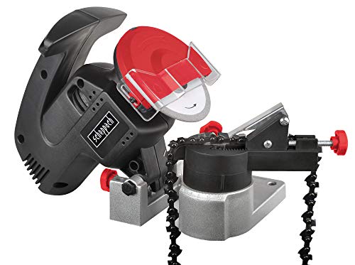 Scheppach Affilacatena Ks1200, Potenza 200 W, Disco Abrasivo, Diametro 100 Mm, Diametro Foro 10 Mm, Grande Protezione Radio, Struttura Compatta, Allog