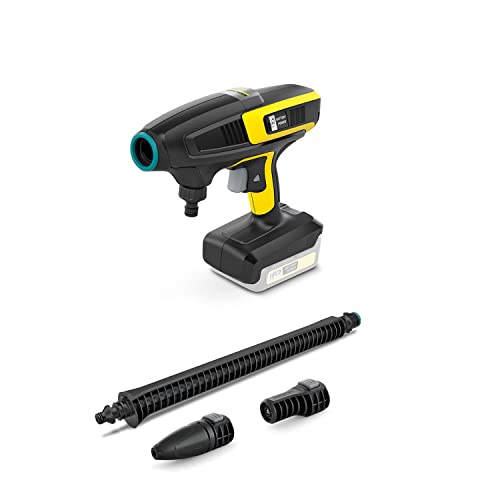 Kärcher Idropulitrice A Pistola 18 V Khb 6 Battery, 24 Bar, Ugello A Getto Piatto E Rotante, Quick Connect, Attacco Per Tubo A3/4", Peso 1,3 Kg, Utili