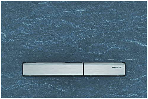 Geberit 115788Jm2 Placca Di Comando, Cromo/Ardesia Mustang