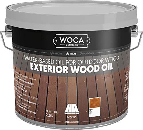 Woca Exterior Olio, 2,5 L, Teak, 617958 A