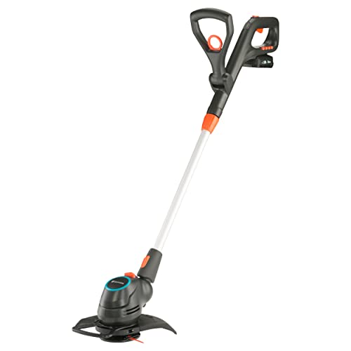 Gardena Tagliasiepi Telescopico A Batteria Ths 42/18V P4A Set Pronto All’Uso: Tagliasiepi Fino A 3 M Di Portata, Lunghezza Lama 42 Cm, Testa Di Taglio