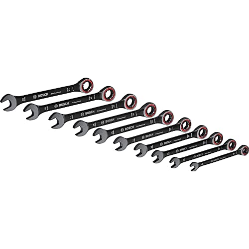 Bosch Professional Set Di Chiavi Inglesi Da 10 Pz. (8/10/12/13/14/15/16/17/18/19 Mm, In Borsa) - Amazon Exclusive