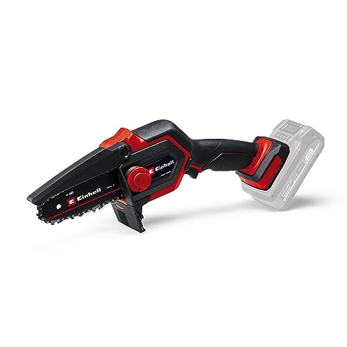 Einhell Motosega A Batterie Ge-Ps 18/15 Li Bl-Solo Power X-Change (18 V, Brushless, Lunghezza Di Taglio 12,5 Cm, Cambio Lama E Catena Senza Attrezzi,
