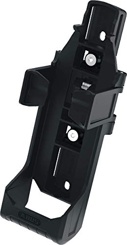 Abus Holder Sh 6500/110 Bordo Xplus - Supporto Per Lucchetti Da Bicicletta Per Il Trasporto Di Lucchetti Pieghevoli Sulla Bicicletta, Nero