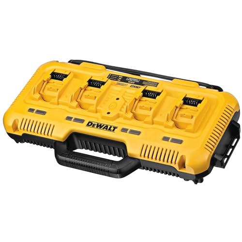 Dewalt Dcb104-Qw, Caricabatterie Rapido Universale A 4 Ingressi.
