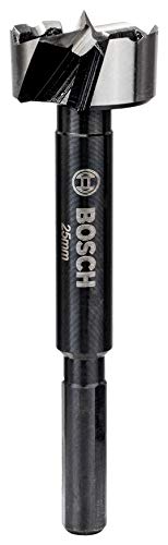 Bosch Accessories Punta Forstner (Legno, Ø 25 Mm, Lunghezza 90 Mm, Accessorio Per Trapano)