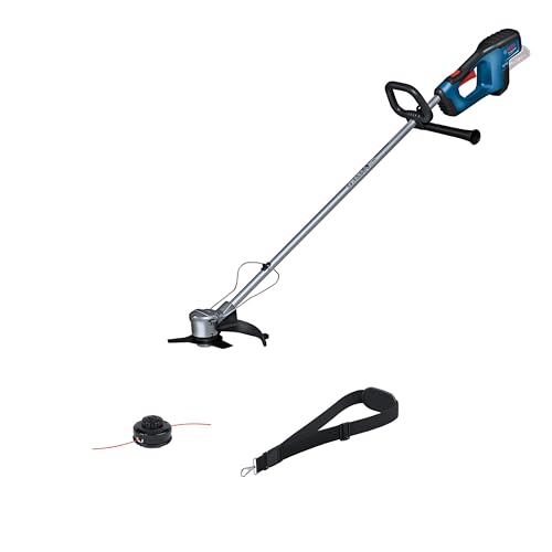 Bosch Professional 18V System Decespugliatore Batteria Gfr 18V-23 (Motore Brushless, Diametro Taglio 23 Cm, Inc. 1 Gruppo Bobina, 1 Tracolla, Set Di L