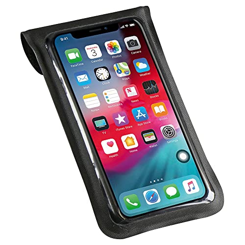 Klickfix Leggero, Borsa Per Telefono Unisex-Adulti, Nero, S