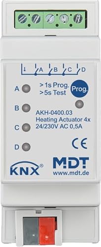 Attuatore Di Riscaldamento A 4 Vie 2Te Reg 24-230Vac Mdt Akh-0400.03
