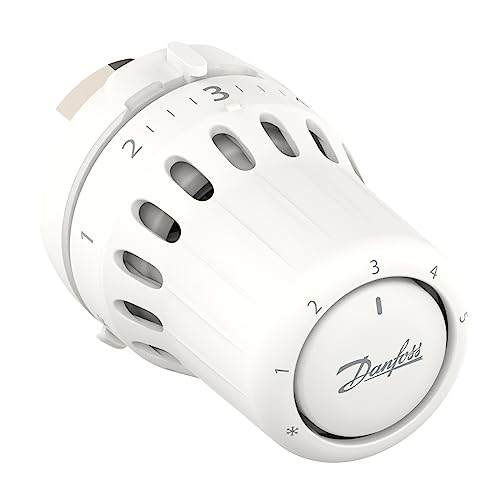 Danfoss 015G3030 Sensore Termostatico, Riempito Di Liquido, Bianco