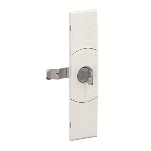 Serratura Di Sicurezza A Cilindro Czt2 Con 2 Chiavi, Colore Bianco, 3,2 X 6,2 X 16,5 Cm (2Cpx052412R999)