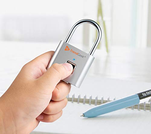Trendgeek Blocco Per Impronte Digitali Smart Keyless Sicurezza Impronte Digitali Serratura Per Palestra Usb Ricaricabile Scuola Locker Lock Porta Dell