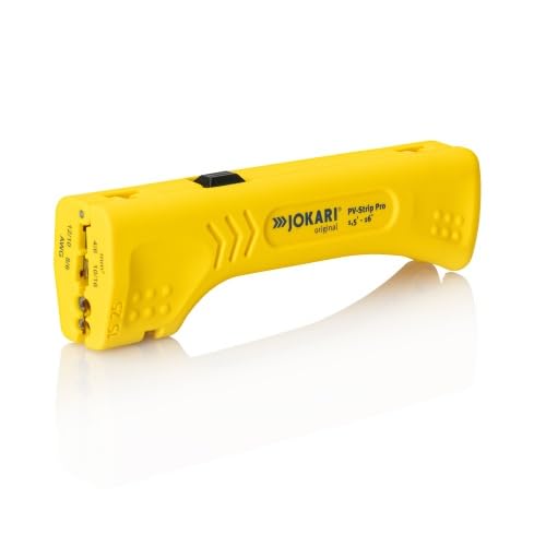 Jokari® Spelacavi Pv-Strip Pro Per Cavi Solari E Fotovoltaici Da 1,5 A 16 Mm²