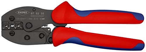 Knipex Preciforce Pinza Per Capicorda Brunita, Rivestiti In Materiale Bicomponente 220 Mm 97 52 35