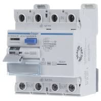 Interruttore Di Protezione Fi 4P 10Ka 40A 30Ma Typb Hager Cdb640E