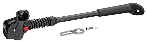 Hebie Seitenständer Ax 24 Zoll, 0618E24E-Sostegno Laterale, 24'' Unisex Adulto, Nero, Taglia Unica