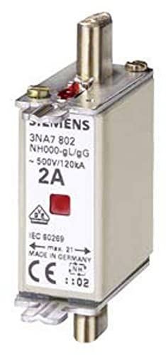 Siemens – Fusibile Nh-500 V T-00 63 A Indicatore Centrale